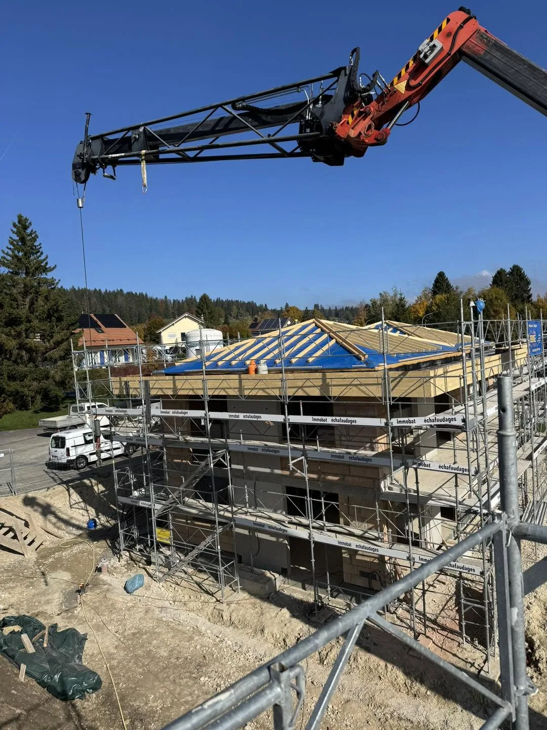 Préparation du chantier — Bati Étanchéité